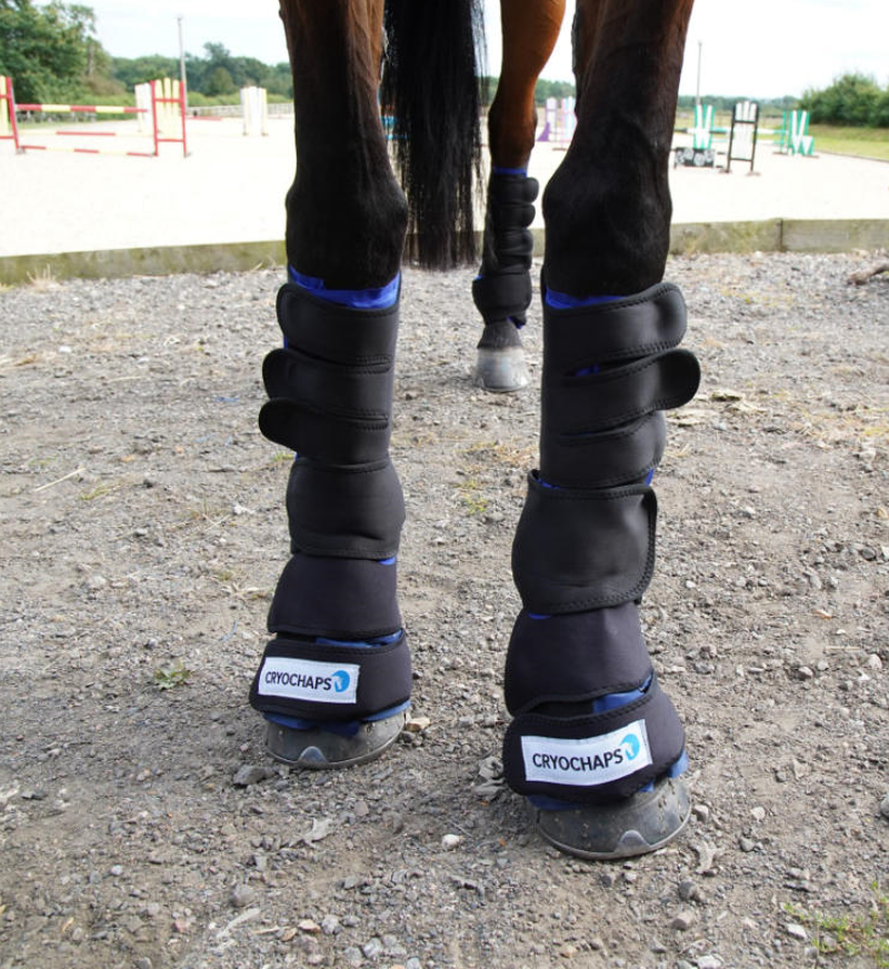 Cryochaps K2F Absolute Ice Wraps Pair Black-3